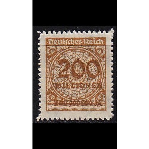 GERMANY REICH [1923] MiNr 0323 BP ( **/mnh ) [01] schön