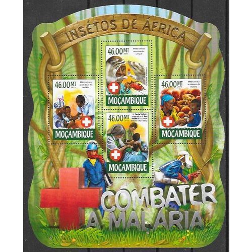 Mozambique 2015 Bloc Malaria NEUF ** (MNH)