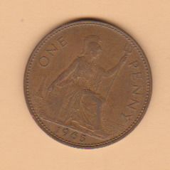 GB Penny 1965 EF