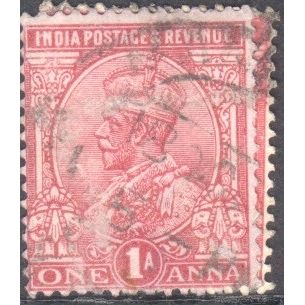 India 1911 - SG 161 - KGV 1a red - used 5
