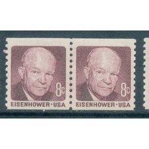 1402 8c Dwight Eisenhower Fine MNH CLP R0276