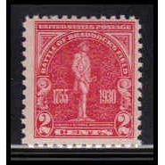 688 2c Battle of Braddock Fine MNH O2663