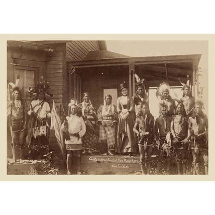 Chief in War Paint 20 x 30 Poster