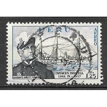 Peru ( Pérou ) N° PA 123 YVERT OBLITERE ( USED )