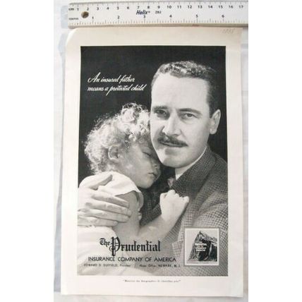 1938 leaflet Prudential Co of America / Plymouth cars