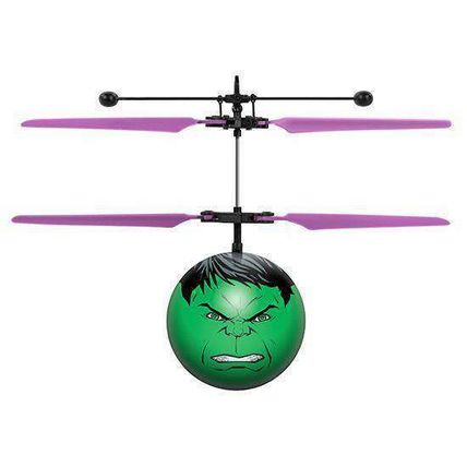 Marvel Avengers Incredible Hulk Licensed Infrared Flying UFO Helicopter Ball