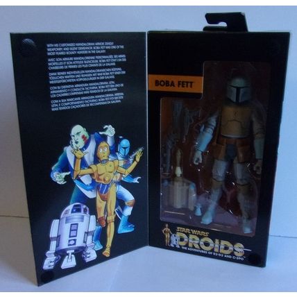 STAR WARS 50th ' DROIDS ' DELUXE BOBA FETT action figure (2021)