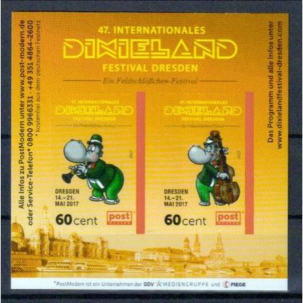 Block 47. Int. Dixieland-Festival / m/s 47th Int. Dixieland Festival **/MNH 2017