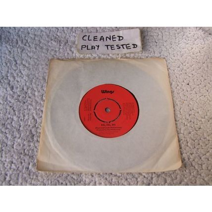 Wings - C moon/ hi hi hi - 7" vinyl single