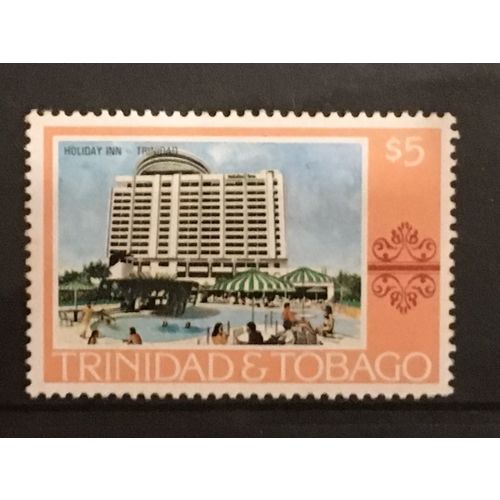 Trinidad & Tobago 1976 Hotels $5 Holiday Inn Unmounted Mint SG MNH 495 stamp