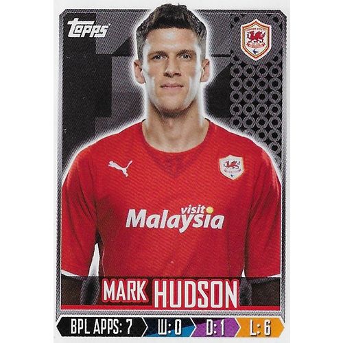 Topps Premier League 2014 Stickers: No.40 - Hudson (Mark)