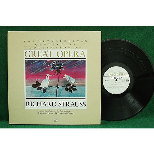 Nilsson/Crespin - Metropolitan Cent.-Great Opera-Strauss - 4-LP - STL OP 08 - NM