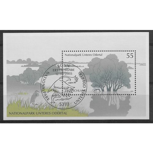 GER 2003 'ODERTAL NATIONAL PARK' M/S FINE USED (EBID60-252XL)