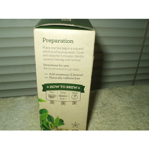 alvita organic raspberry tea 24 bags womens herbal supplement 1 box