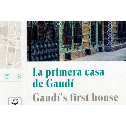 Leaflet : La Primera Casa de Gaudi – Gaudi’s First House - 2020