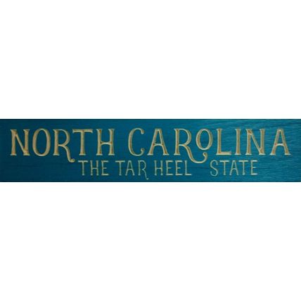 Rustic North Carolina The Tar Hill State Wall Plaque