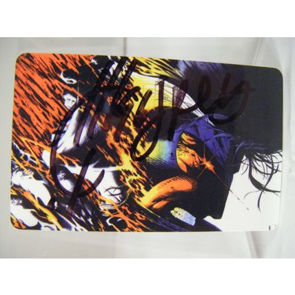 ASH Screams 1995 Prototype Phone Calling Card Signed Quesada & Jim Palmiotti