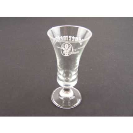 Jagermeister 2cl Fluted Stemmed Liquor Drink Shot Glass 2cl leerdam