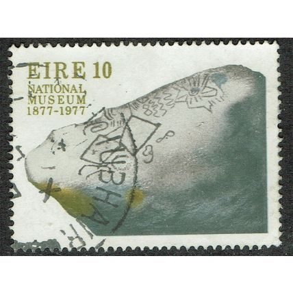 Ireland 1977 Centenary of National Museum 10p Multicoloured SG405 FU