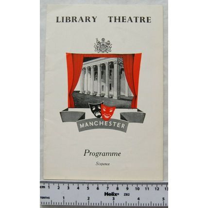 1960 programme Library Theatre Manchester, The Playboy of the Western World