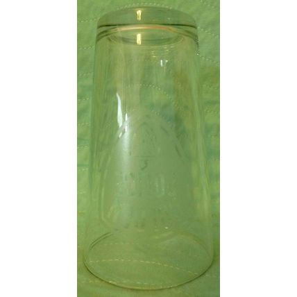 HOLDEN MASSACHUSETTS POLICE HEAVY PINT GLASS TUMBLER with POLICE PATCH LOGO