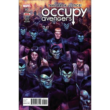 Occupy Avengers (2017) #7 Marvel HAWKEYE Red Wolf SUPER-SKRULL