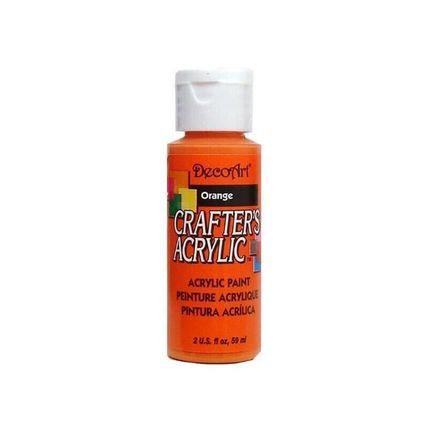 PAINT CRAFTERS ACRYLIC ORANGE 2OZ
