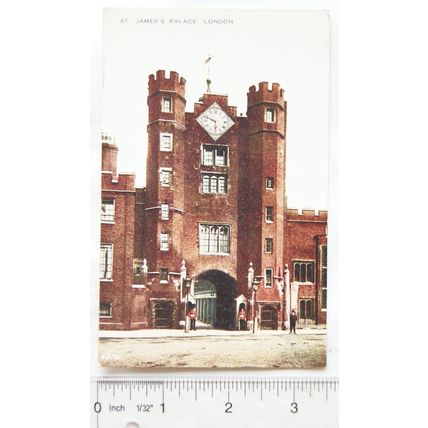 vintage Colour Postcard London, St James's Palace