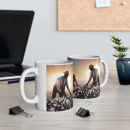 Downhome Sharecropping In the Heat of the Day #1 11oz Ceramic Coffee Mug