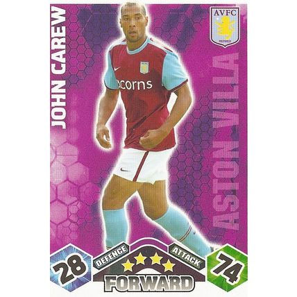 Match Attax 2009/10 Collection: Aston Villa, Forward - Carew
