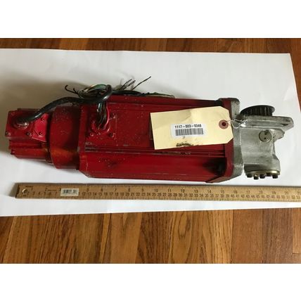 YASKAWA USASEM-18YR23 AC SERVO MOTOR, 1.54 kW, RPM: 2000,EX
