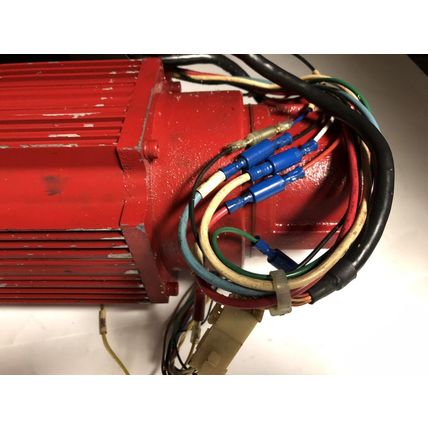 YASKAWA USASEM-18YR23 AC SERVO MOTOR, 1.54 kW, RPM: 2000,EX