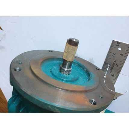 NEW BROOK CROMPTON 5422303WA-99 MOTOR,1/2 HP 3PH,208-230/460V,RPM 115,BS