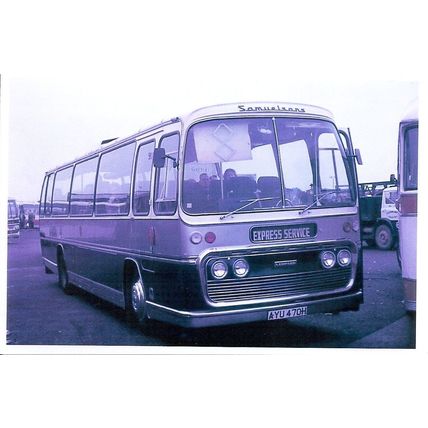 Colour Photograph of Samuelson New Transport Co. Ltd. - AYU 470H