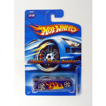 Hot Wheels 'Tooned Mercy Breaker #218 Blue Die-Cast Car 2006