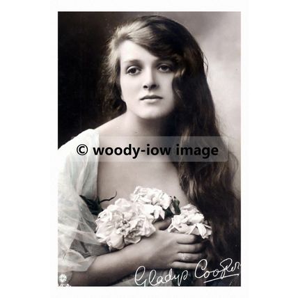 rp10252 - Film , Stage & TV Actress - Gladys Cooper - print 6x4