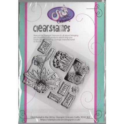 Stampin' Unicorn. Daisy Friends Stamp Set. Stamping Cardmaking Scrapbooking