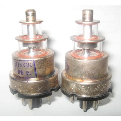6S5D & 6S9D =C= Svetlana Soviet UHF Triode Vacuum Tube 2pcs, NEW, TESTED