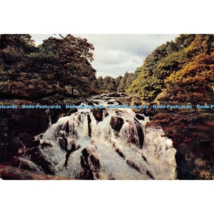 D023156 Swallow Falls. Bettws y Coed. Colour Master. Mexichrome