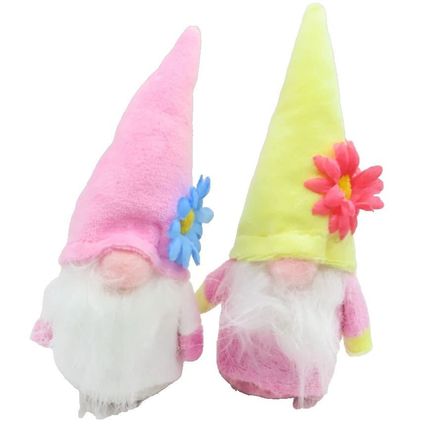 Pastel Easter Gonks 17 CM Fabric Holiday Gift Home Decor Christianity Celebrate