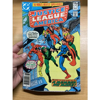 DC COMICS JUSTICE LEAGUE OF AMERICA #181 AUG 1980 (VFN) COMIC (LL)
