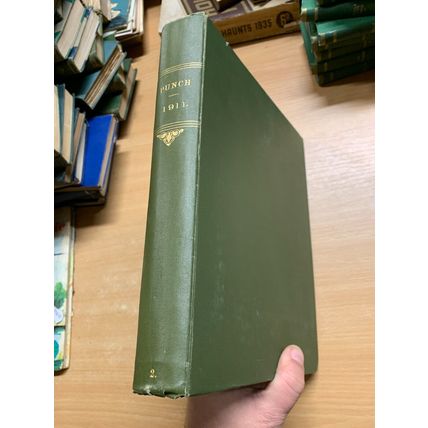 RARE* JULY-DEC 1911 PUNCH MAGAZINE BOUND VOLUME 141 ILLUSTRATED BOOK (P8)