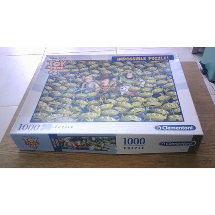 TOY STORY 4 - IMPOSSIBLE PUZZLE Jigsaw by Clementoni (1000 Piece)