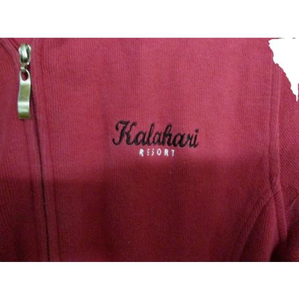 Kalahari Resorts Sweater Womens Zippered XL Camp David 1993