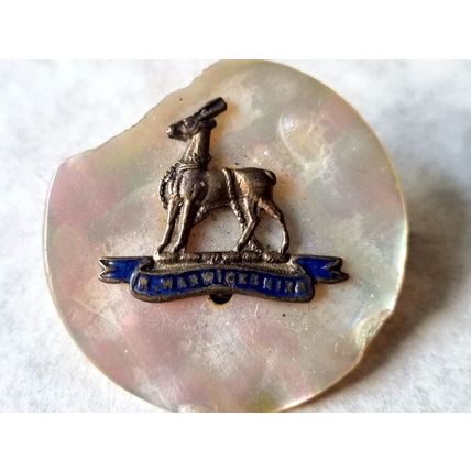 Original WW1 / WW2 British Royal Warwickshire Regiment Sweetheart Brooch