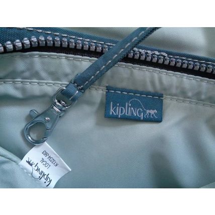 Kipling LOCAL Small Shoulder Cross Body Bag Blue Jean Michela Monkey