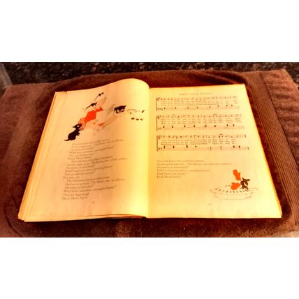Children's Book Sing Mother Goose By Opal Wheeler First Edition 1945