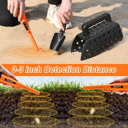 Dmyond Metal Detector Pinpointer & Accessories Kit, Waterproof Handheld Pin Poin