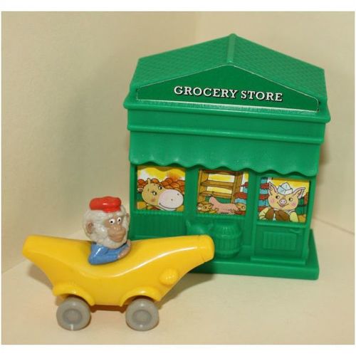 1995 McDonalds Richard Scarry Bananas Gorilla & Grocery Store