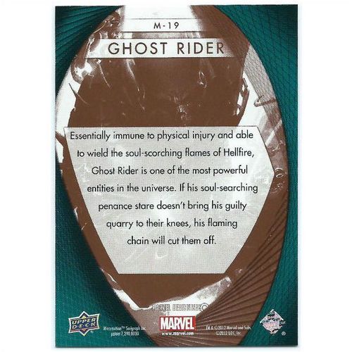 2012 Marvel Beginnings 2 Marvel Prime Micromotion - #M-19 - Ghost Rider